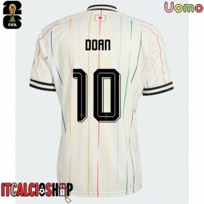 Giappone Ritsu Doan #10 Seconda Maglia Mondiali 2026 Manica Corta